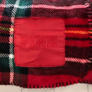 PINK plaid blanket